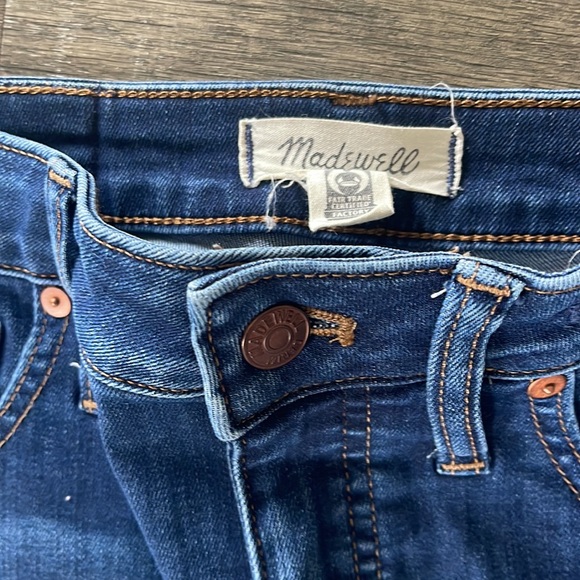 Madewell High rise Curvy jeans skinny Sz 27P 25” inseam - Picture 2 of 4